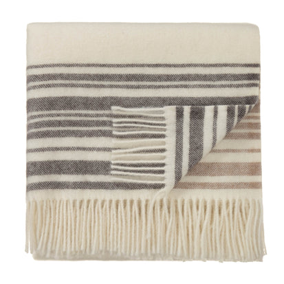 Oroya Alpaca Blanket cream, 50% alpaca wool & 50% merino wool