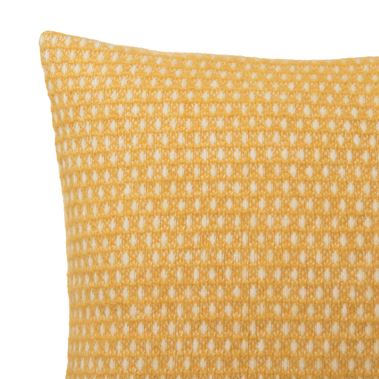 Mustard & Off-white Cushion Cover Osele | Home & Living inspiration | URBANARA