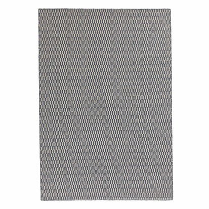Overod Rug in grey blue & off-white | Home & Living inspiration | URBANARA
