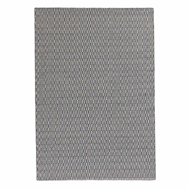 Overod Rug in grey blue & off-white | Home & Living inspiration | URBANARA