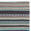 Patewa Rug teal & light blue & grey & off-white, 100% cotton