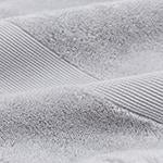 Penela Hand Towel light grey, 100% egyptian cotton | High quality homewares