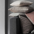 Couco Cushion light grey & grey, 100% cotton | High quality homewares