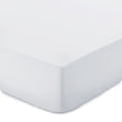 Perpignan Fitted Sheet white, 100% combed cotton