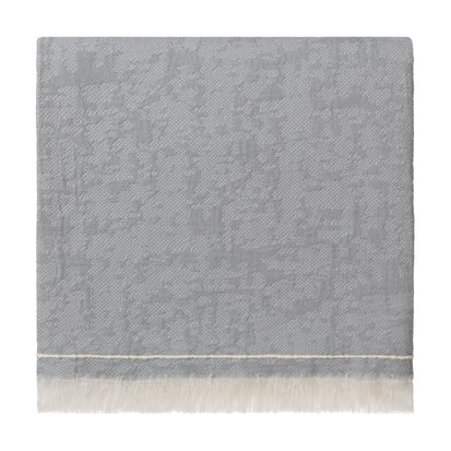 Blanket Praia Light green grey, 85% Organic cotton & 15% Seacell