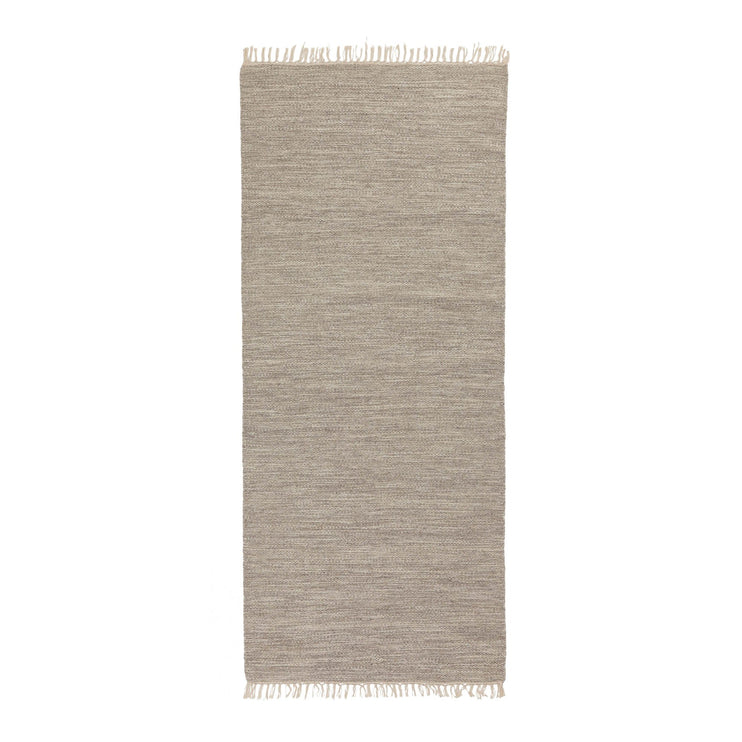 Pugal Runner sandstone melange, 100% wool | URBANARA runners