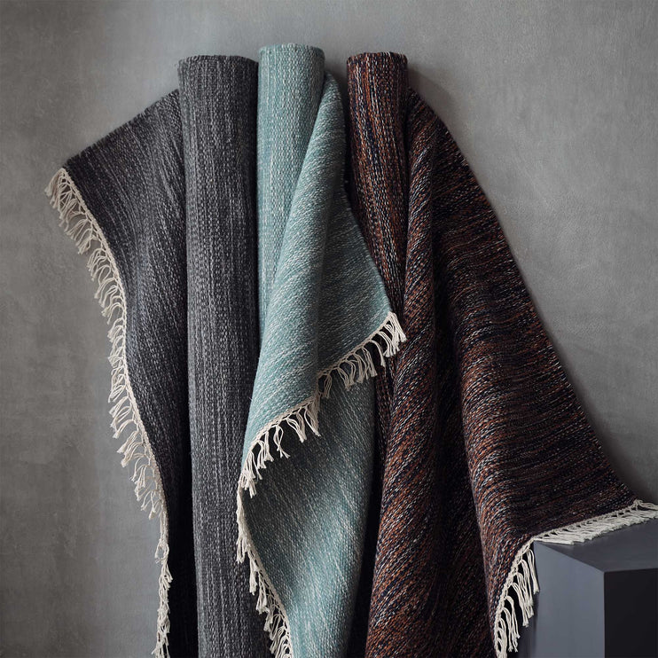 Green grey melange Pugal Teppich | Home & Living inspiration | URBANARA