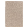 Ravi Mix Rug cream melange, 70% wool & 10% viscose & 20% cotton | URBANARA wool rugs