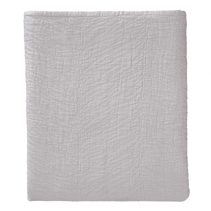 Ruivo bedspread, light grey, 100% cotton