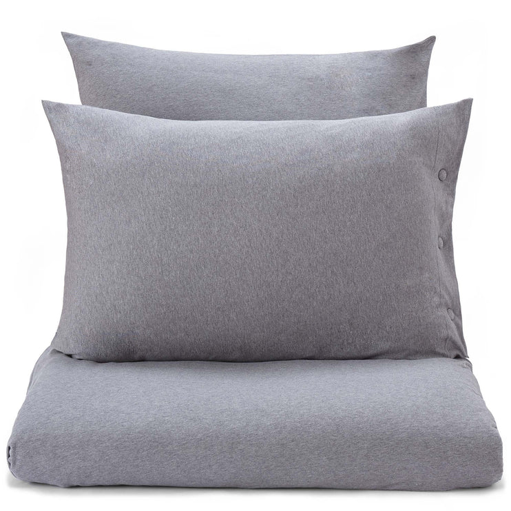Kissenbezug Sabugal, Grau-Melange, 100% Baumwolle
