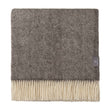 Salantai blanket, grey & cream, 100% new wool |High quality homewares