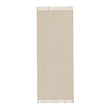 Salasar runner, natural white, 100% cotton | URBANARA runners