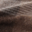 Salos Alpaca Blanket brown, 50% alpaca wool & 50% lambswool | High quality homewares