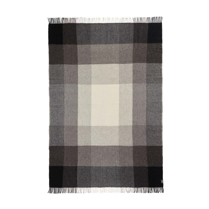 Salos blanket, grey, 50% alpaca wool & 50% lambswool | URBANARA alpaca blankets