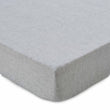 Sameiro fitted sheet, grey, 100% linen