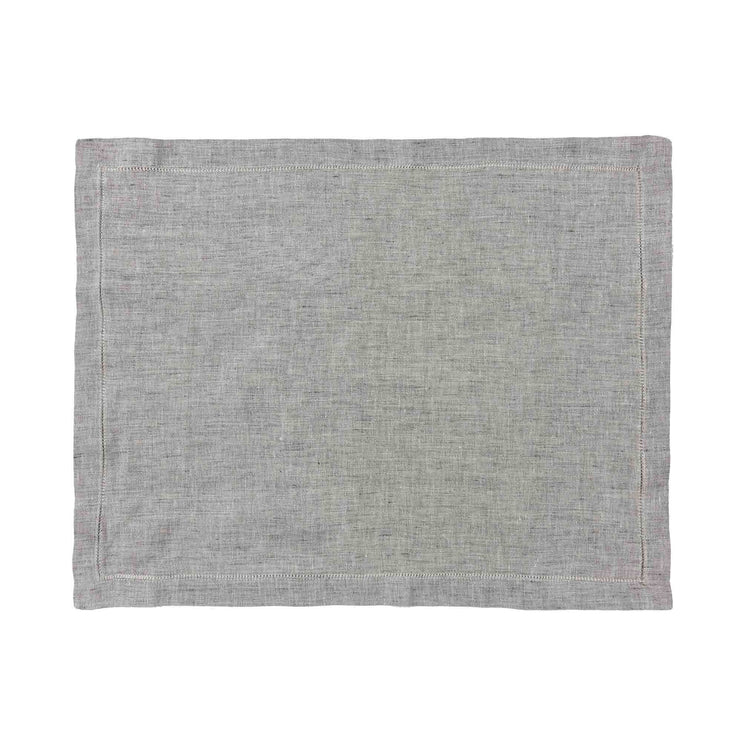 Sameiro Place Mat grey, 100% linen