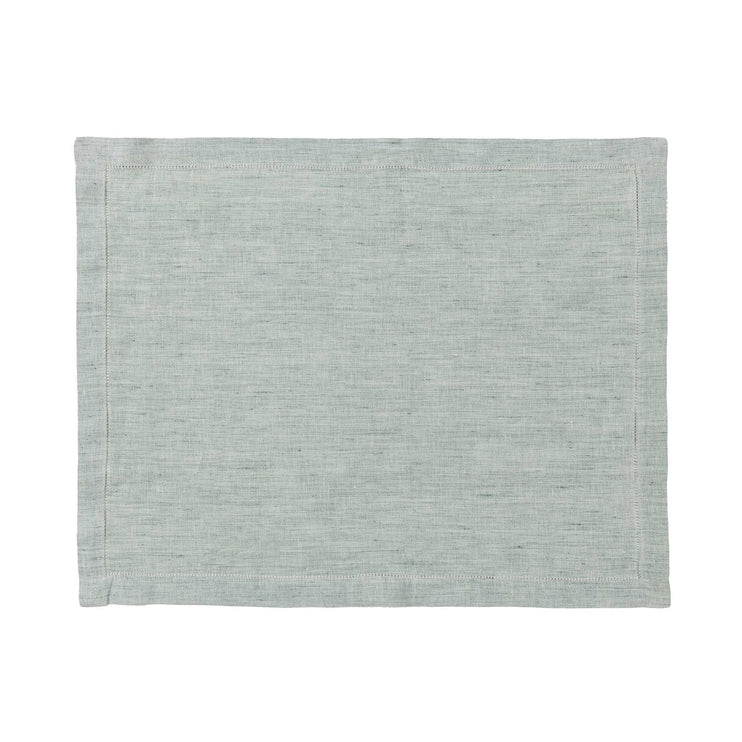 Sameiro Place Mat green grey, 100% linen