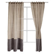 Saveli Curtain natural & grey, 100% linen