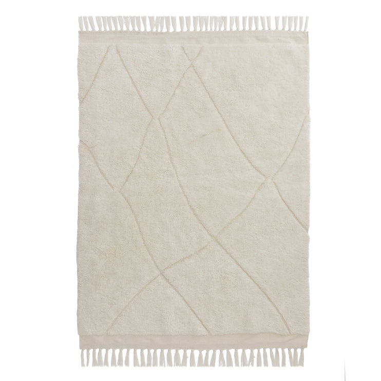 Rug Senha Natural white, 100% Wool | High quality homewares