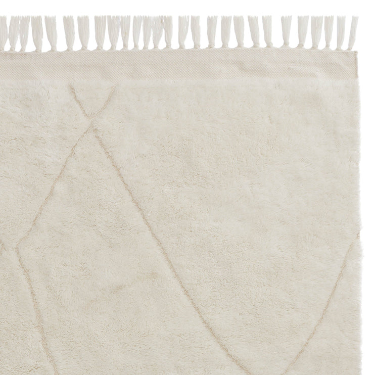 Rug Senha Natural white, 100% Wool