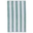 Serena beach towel, light grey green & white, 100% cotton