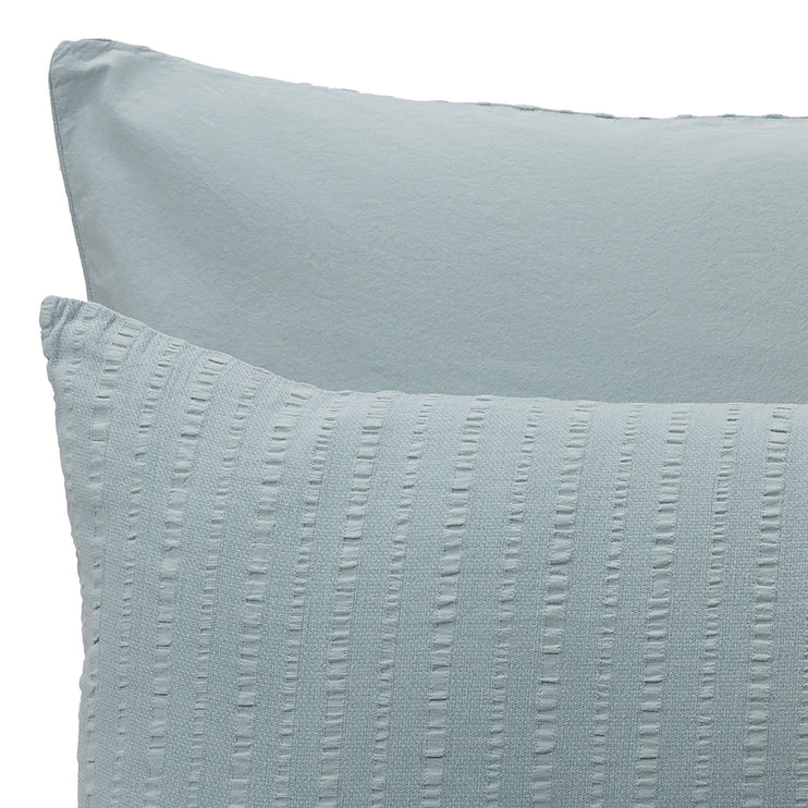 Bettdeckenbezug Serras in Helles Grüngrau | Schöne Ideen für Ihr Zuhause | URBANARA