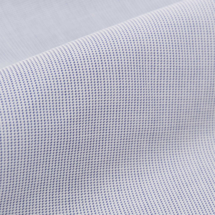 Sousa Fitted Sheet blue & white, 100% cotton | URBANARA fitted sheets