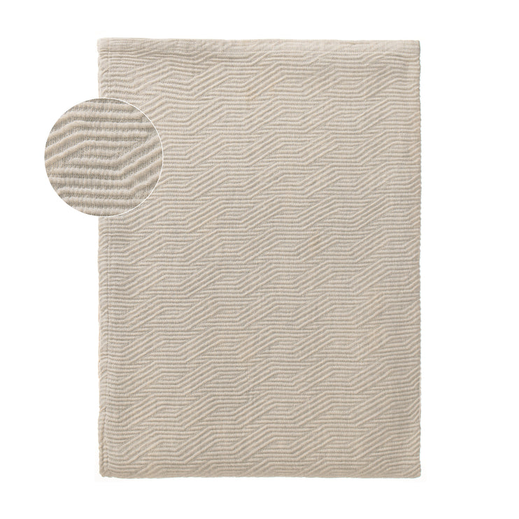 Tagesdecke Souto Natur, 60% Baumwolle & 40% Leinen