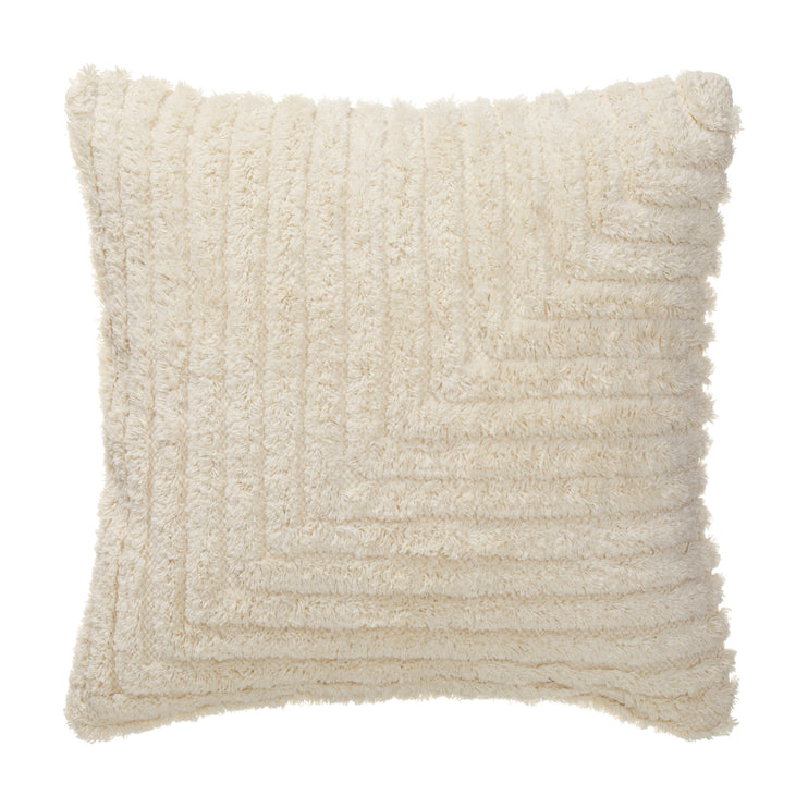 Kissenhülle Surani Naturweiß, 100% Baumwolle