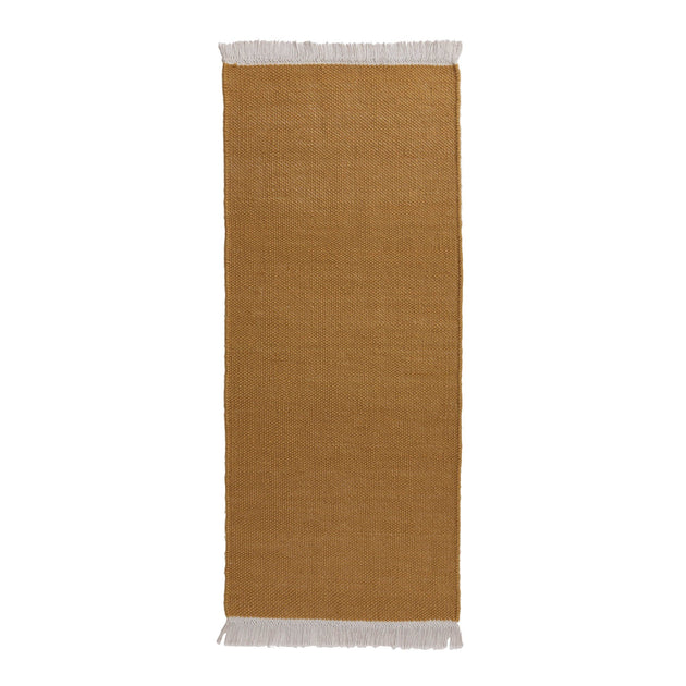 Tadali Wool Runner in ochre & off-white | Home & Living inspiration | URBANARA