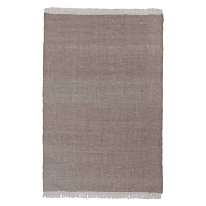 Tadali Wool Rug in silver grey & off-white | Home & Living inspiration | URBANARA