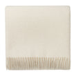 Tahua blanket, cream, 50% alpaca wool & 50% lambswool