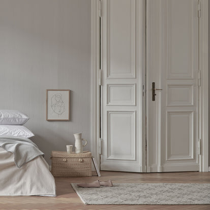 Barod Rug in stone grey | Home & Living inspiration | URBANARA