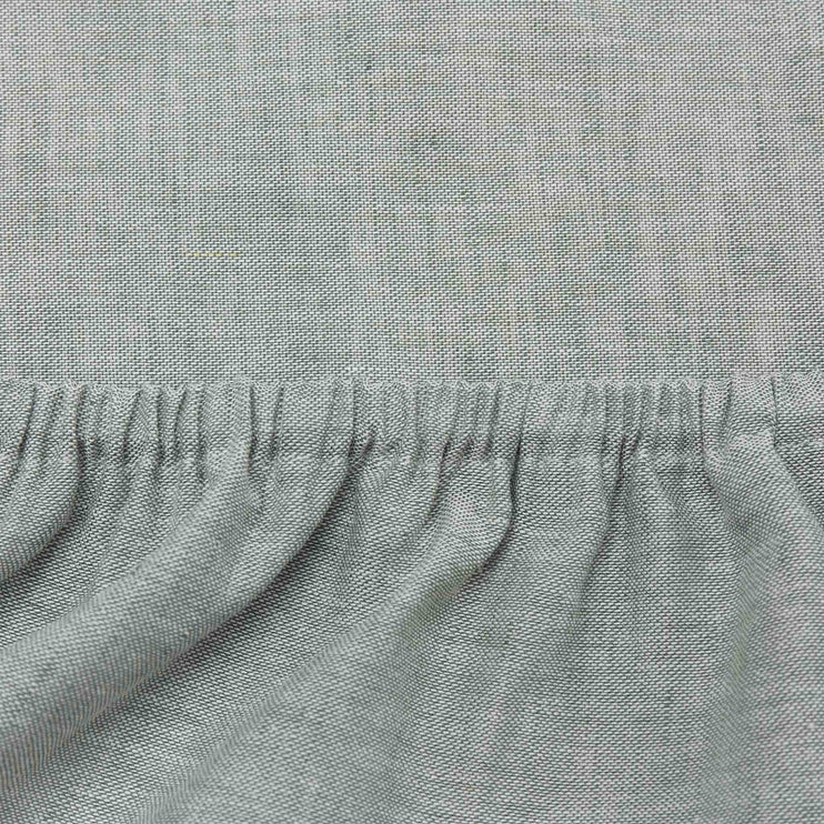Tolosa Fitted Sheet in green | Home & Living inspiration | URBANARA