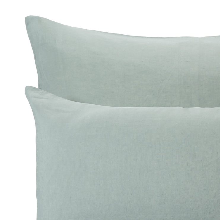 Torreira Pillowcase in sage green | Home & Living inspiration | URBANARA