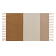 Doormat Tumla Ochre & Natural white & Natural, 100% Recycled PET