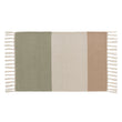 Doormat Tumla Pistachio & Natural white & Natural, 100% Recycled PET