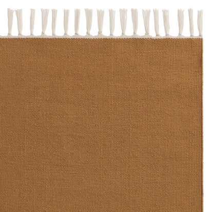 Runner Tumla Ochre & Natural white & Natural, 100% Recycled PET