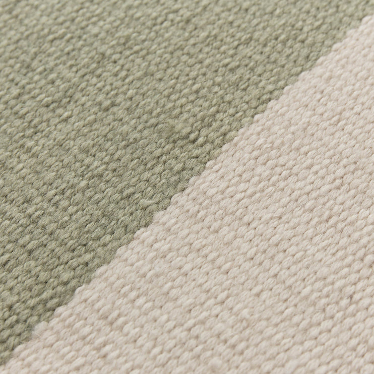 Runner Tumla Pistachio & Natural white & Natural, 100% Recycled PET | High quality homewares