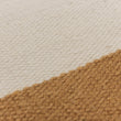 Rug Tumla Ochre & Natural white & Natural, 100% Recycled PET | High quality homewares