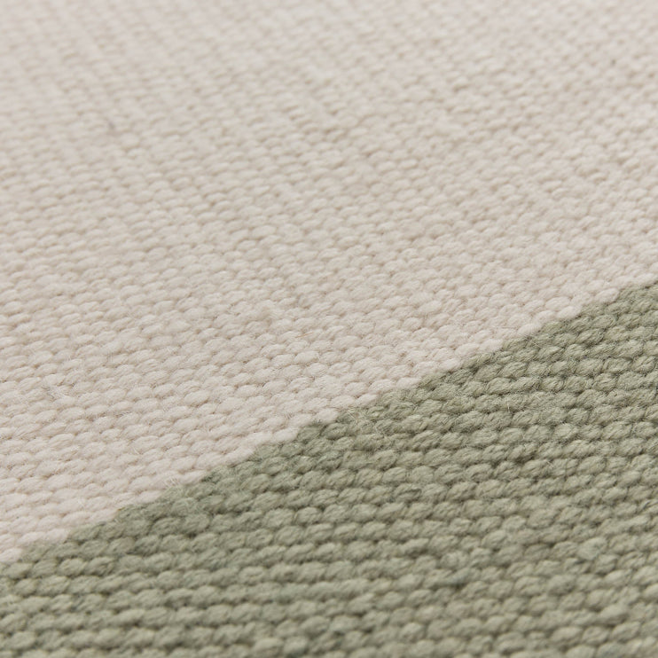 Rug Tumla Pistachio & Natural white & Natural, 100% Recycled PET | High quality homewares