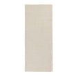 Udana runner, natural white, 100% wool | URBANARA runners