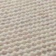 Udana runner, sandstone melange & natural white, 100% wool | URBANARA runners
