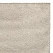 Udana runner, sandstone melange & natural white, 100% wool
