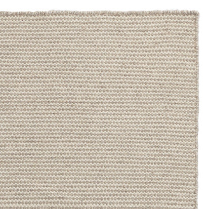Udana runner, sandstone melange & natural white, 100% wool