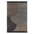 Umari Wool Rug charcoal melange & grey melange & grey brown melange, 100% wool