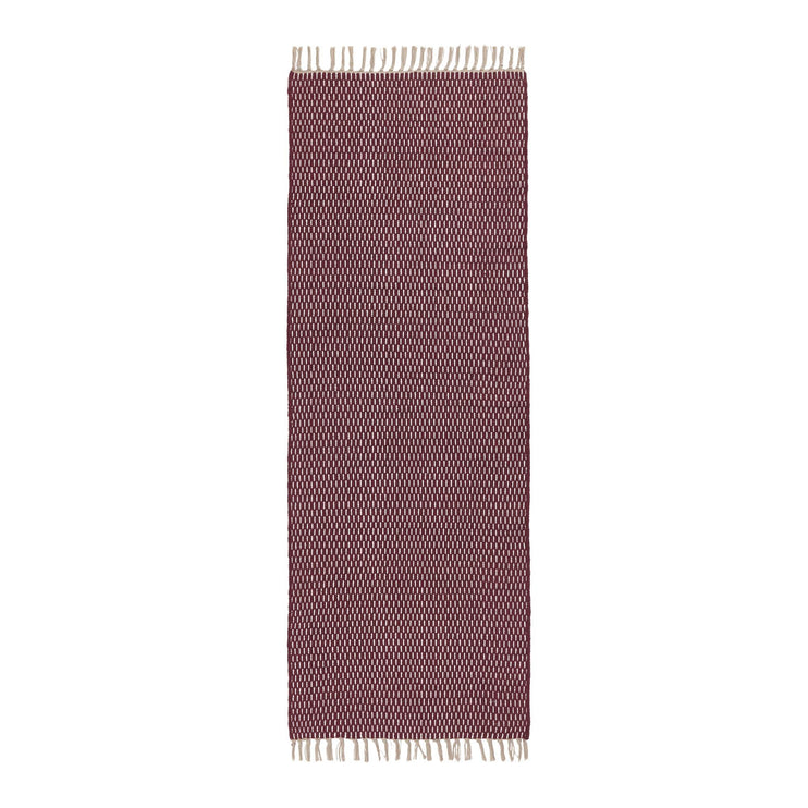 Läufer Upaniin Weinrot & Natur | Schöne Ideen für Ihr Zuhause | URBANARA