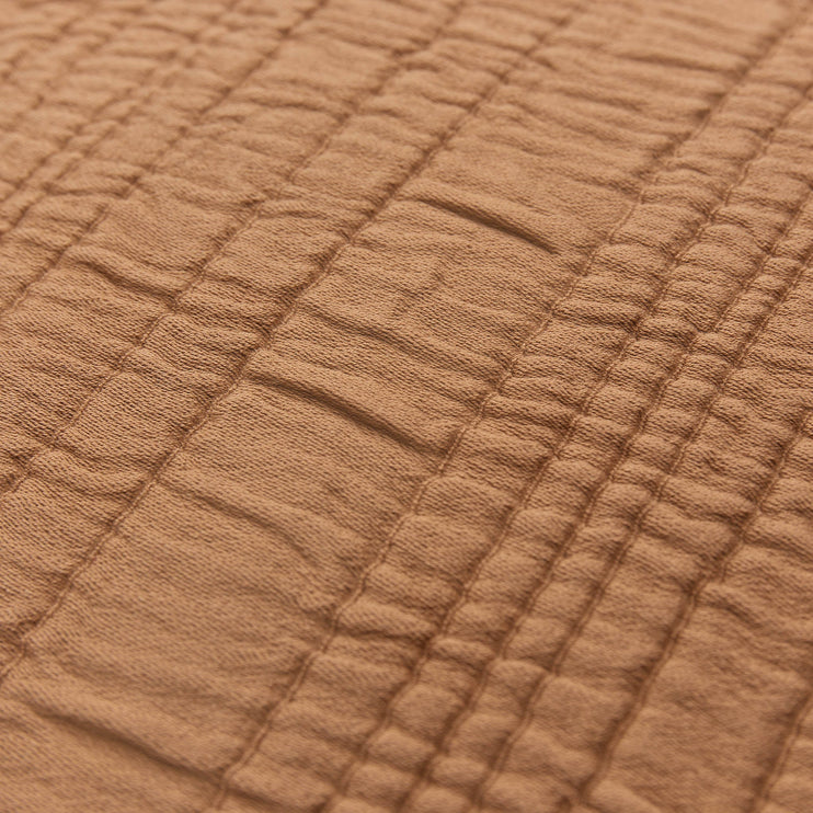 Cushion Cover Velho Soft clay, 100% BCI Cotton | URBANARA Bedspreads & Quilts