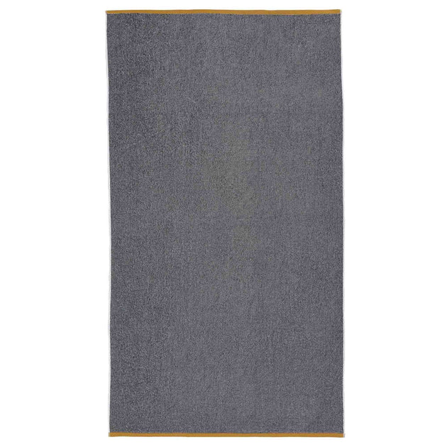 Ventosa beach towel, black & white, 100% organic cotton