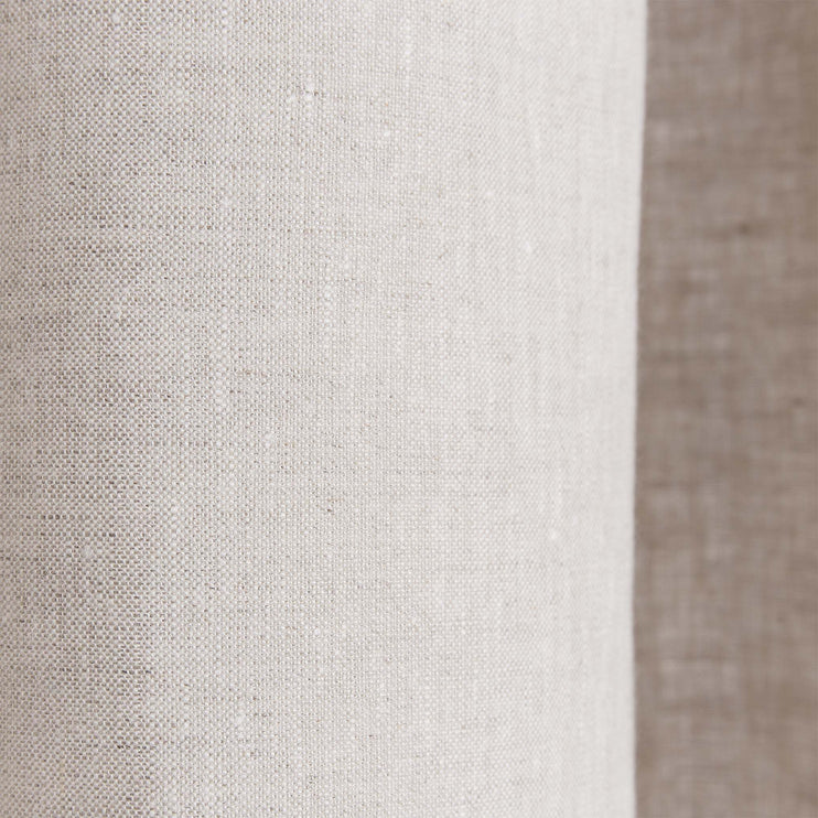 Vorhang Set Zelva Natur, 100% Leinen | Hochwertige Wohnaccessoires